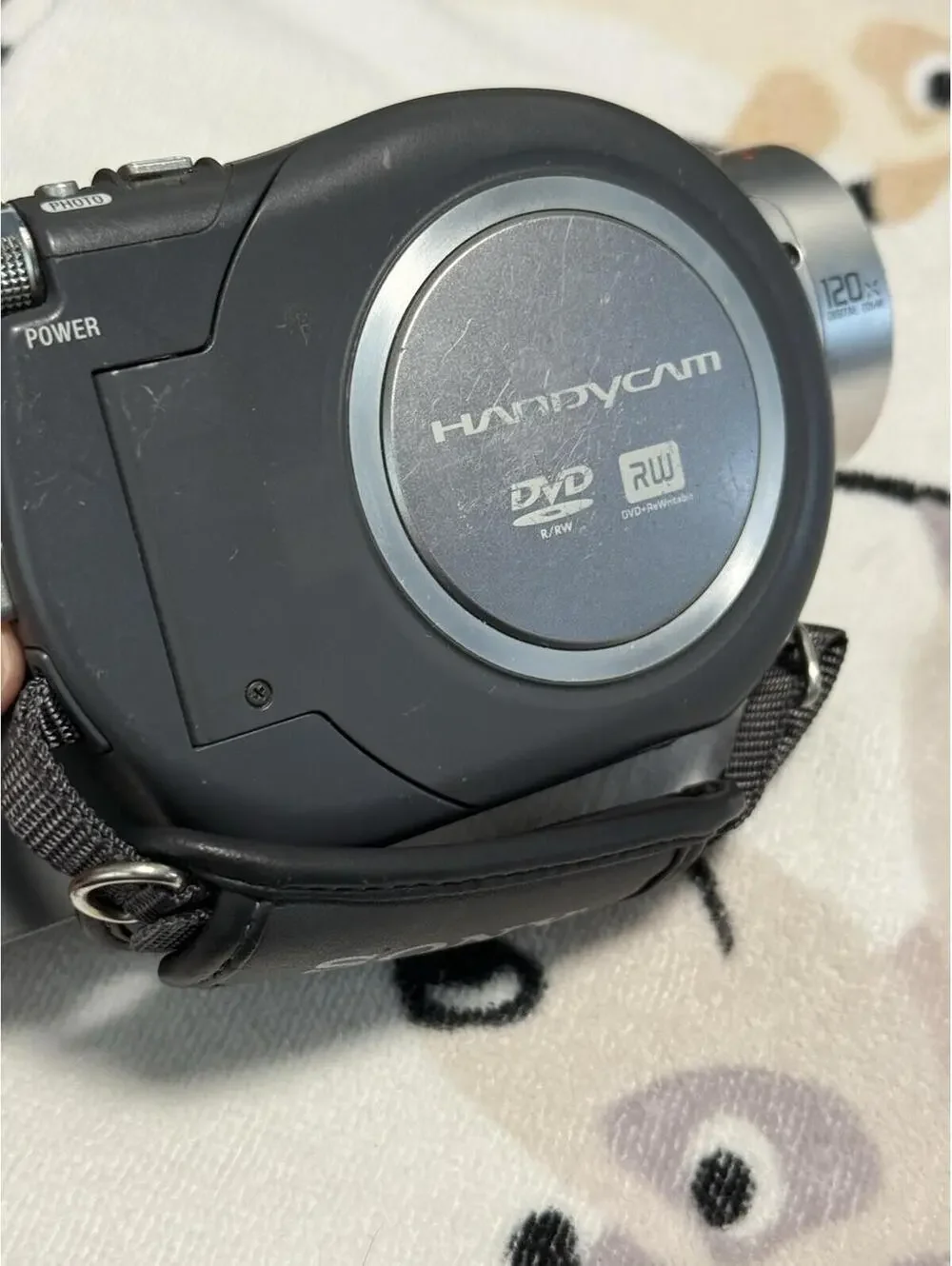SONY HANDYCAM DCR-DVD405 WIDE LCD 3.0MP DVD CAMCORDER ( Untested ) No Power Cord